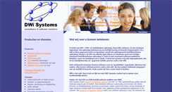 Desktop Screenshot of dwisystems.com